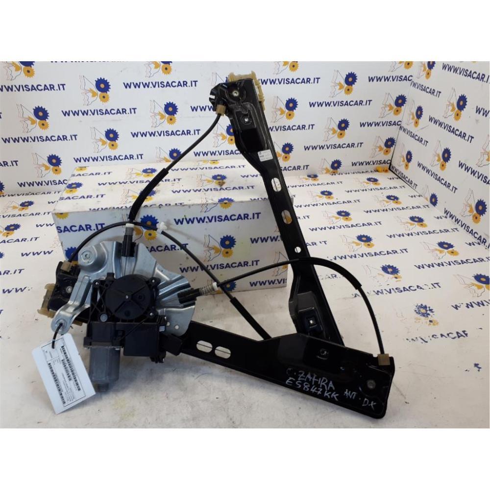 Alzacristallo Porta Anteriore Destro Usato Dal 2011 Opel Zafira «C» (2012)