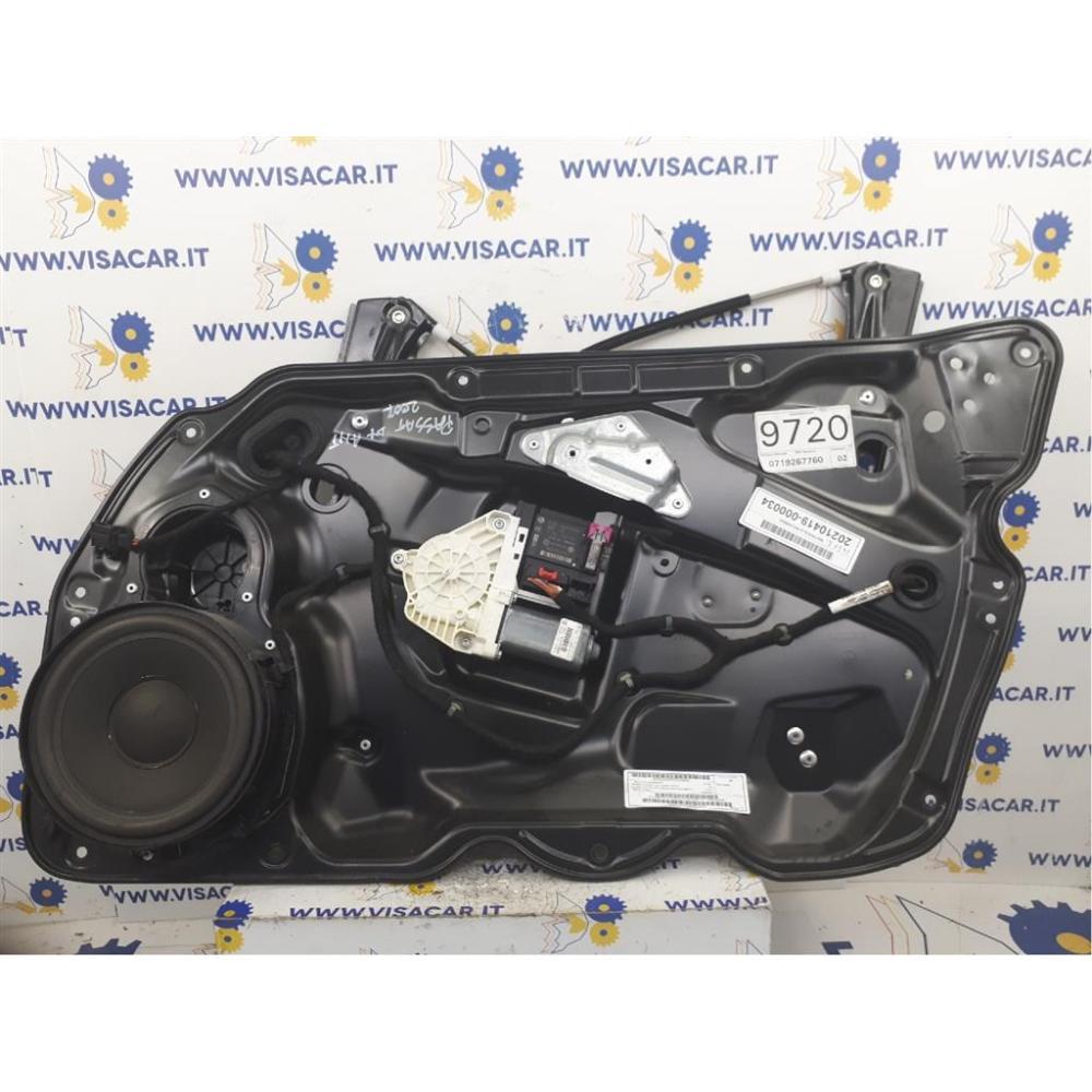 Alzacristallo Porta Anteriore Destro Usato Dal 2005 Al 2010 Volkswagen Passat «V» Variant (2005)
