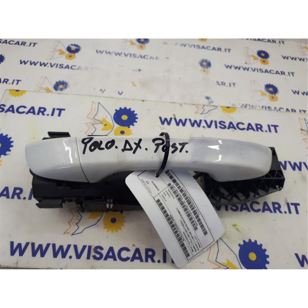 Maniglia Porta Esterno Posteriore Destro Usato Dal 2017 Al 2022 Volkswagen Polo «Vii» (2017)