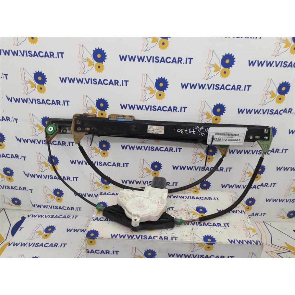 Alzacristallo Porta Anteriore Sinistro Usato Dal 2007 Al 2013 Audi A4 «8K5» Avant (2008)