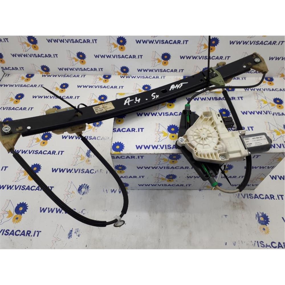 Alzacristallo Porta Anteriore Sinistro Usato Dal 2007 Al 2013 Audi A4 «8K5» Avant (2008)