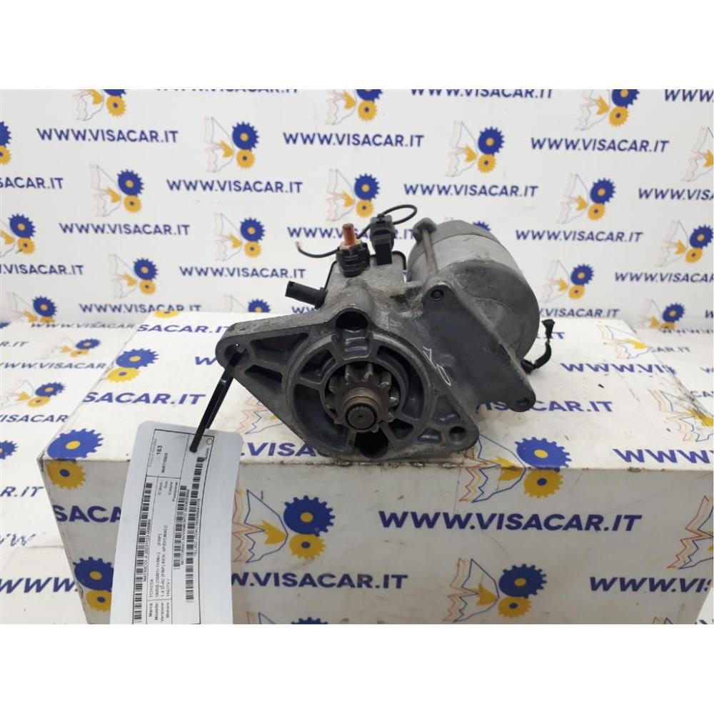 Motorino Avviamento Usato Dal 2001 Al 2005 Toyota Yaris (France ) «I» (2002)