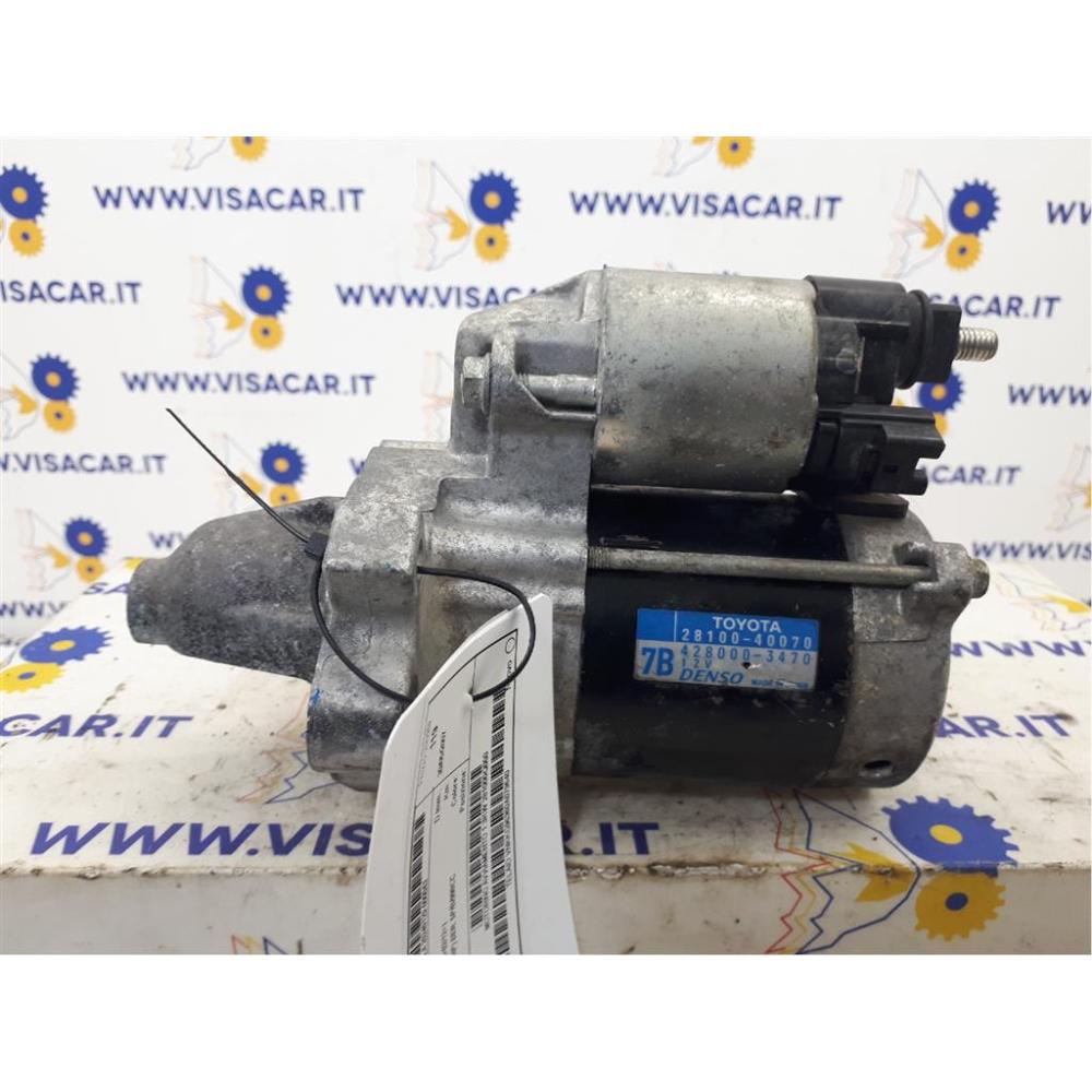 Motorino Avviamento Usato Dal 2005 Al 2012 Toyota Yaris (France ) «Ii» (2006)