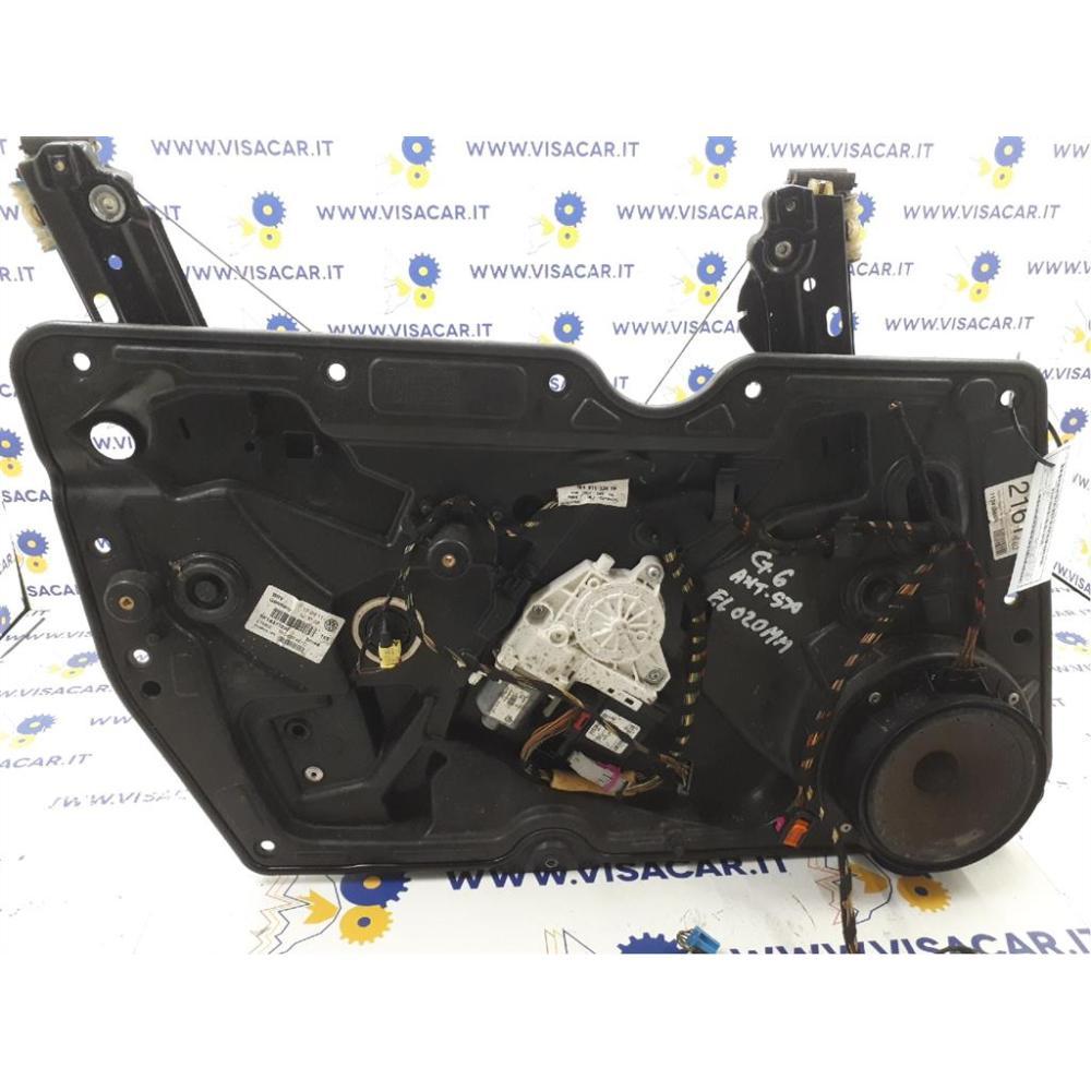 Alzacristallo Porta Anteriore Sinistro Usato Dal 2008 Volkswagen Golf «Vi» (2009)