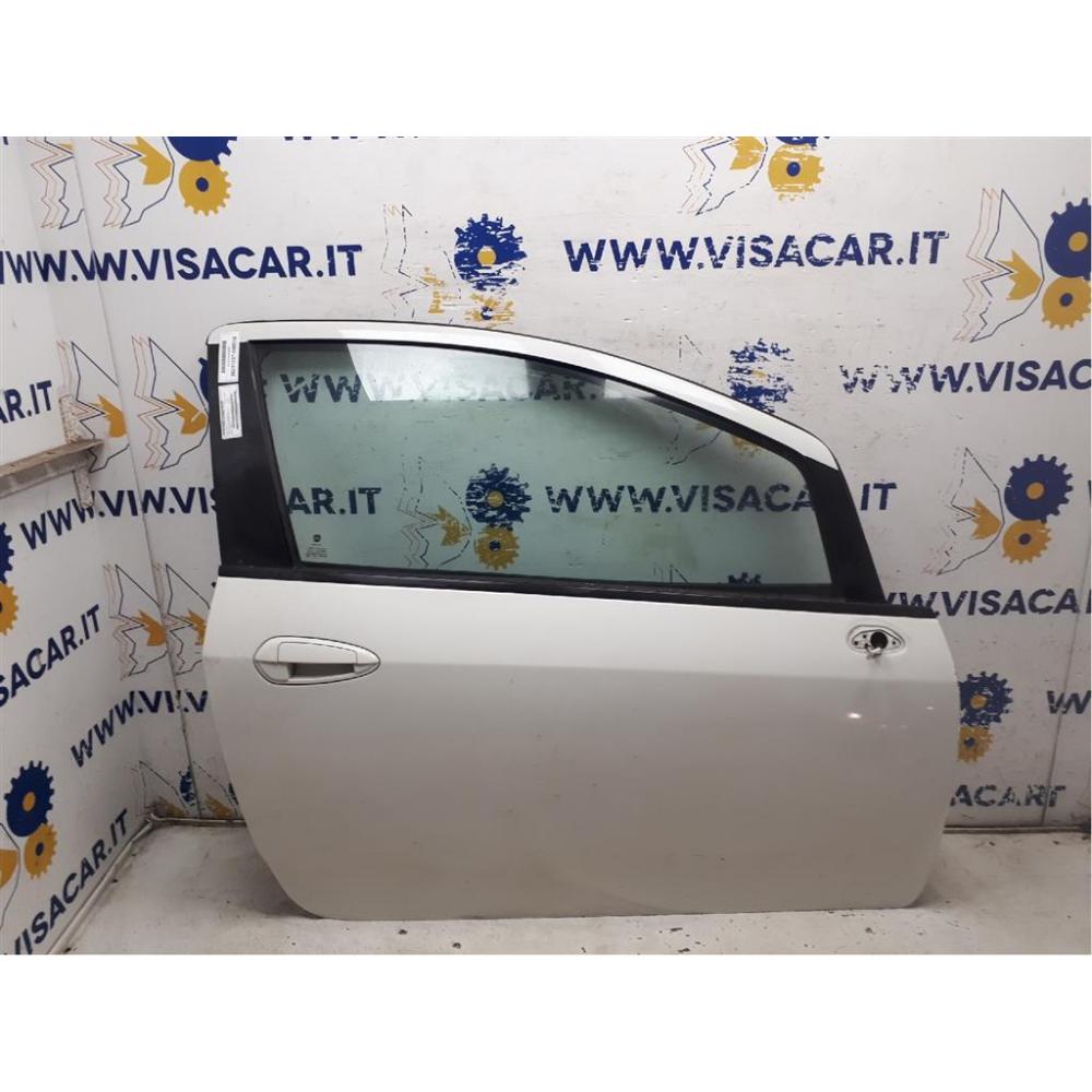 Porta Anteriore Destro Usato Dal 2009 Al 2013 Fiat Punto Evo (2010)
