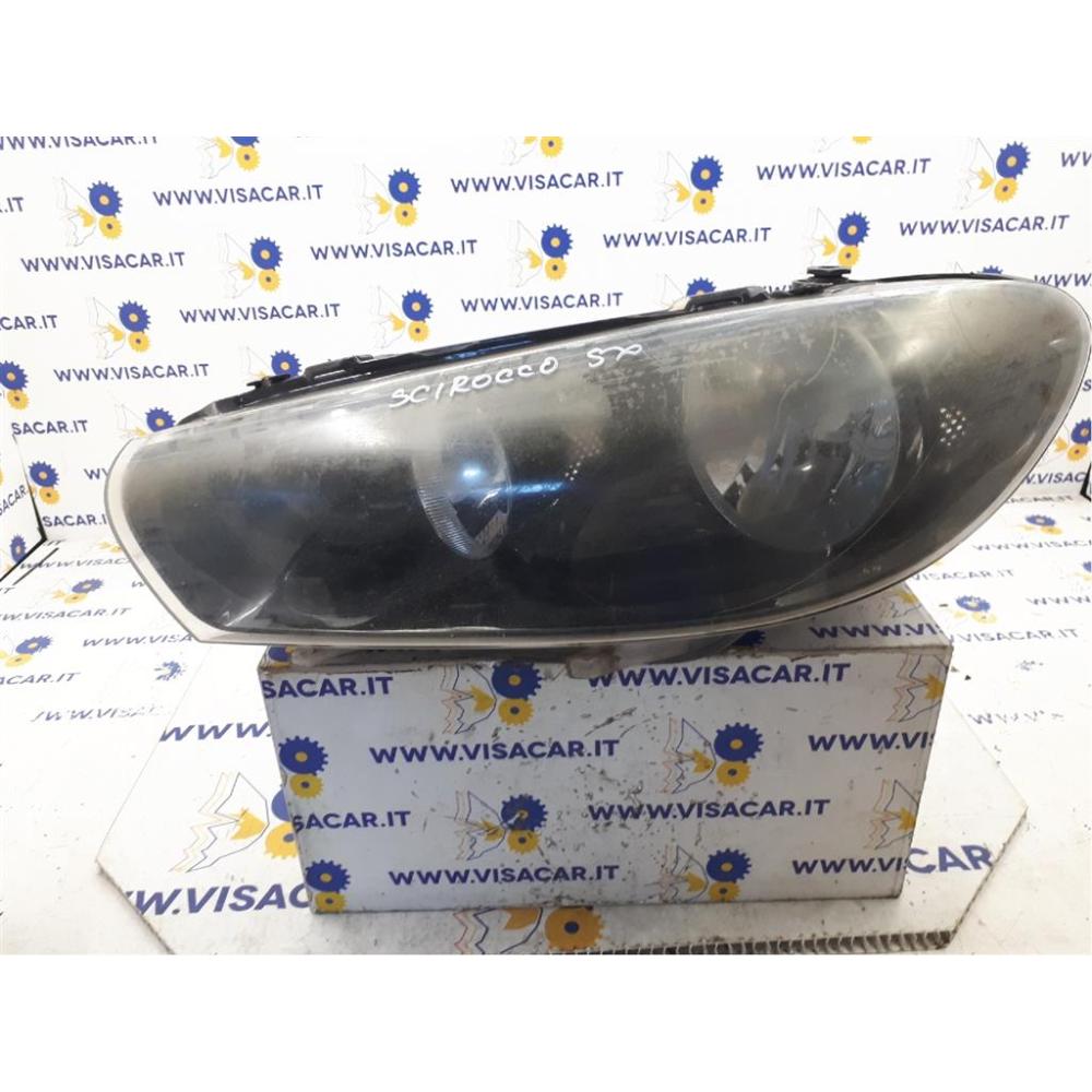 Proiettore Anteriore Sinistro Usato Dal 2008 Volkswagen Scirocco «Iii» (2009)