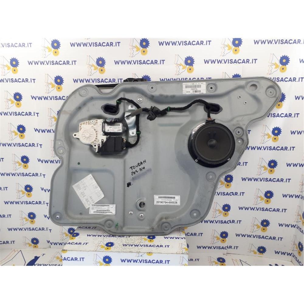 Alzacristallo Porta Posteriore Destro Usato Dal 2003 Al 2010 Volkswagen Touran «I» (2003)