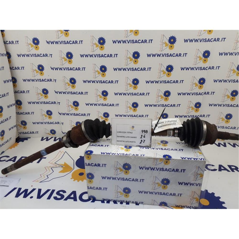 Semiasse Anteriore Destro Usato Dal 2009 Fiat Doblò «Iii» (2010)