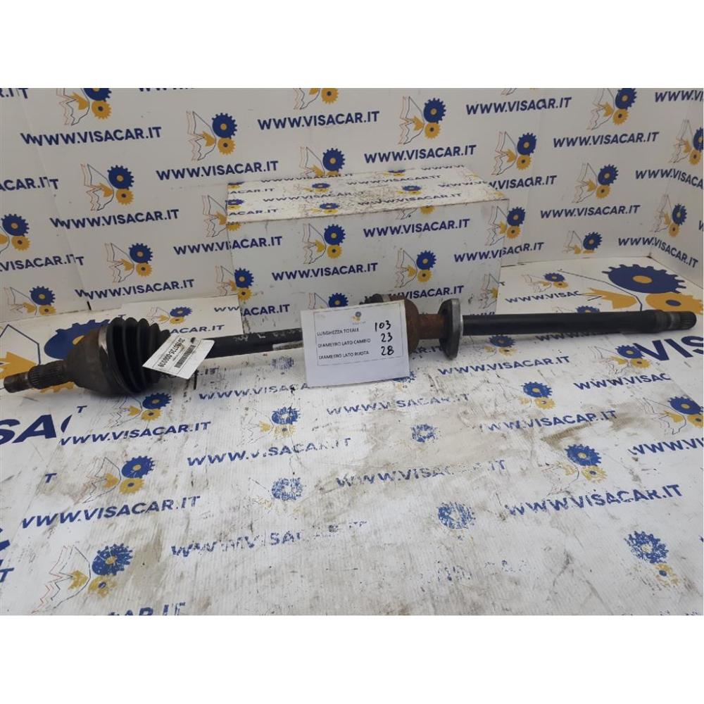 Semiasse Anteriore Destro Usato Dal 2009 Opel Astra «J» (2010)