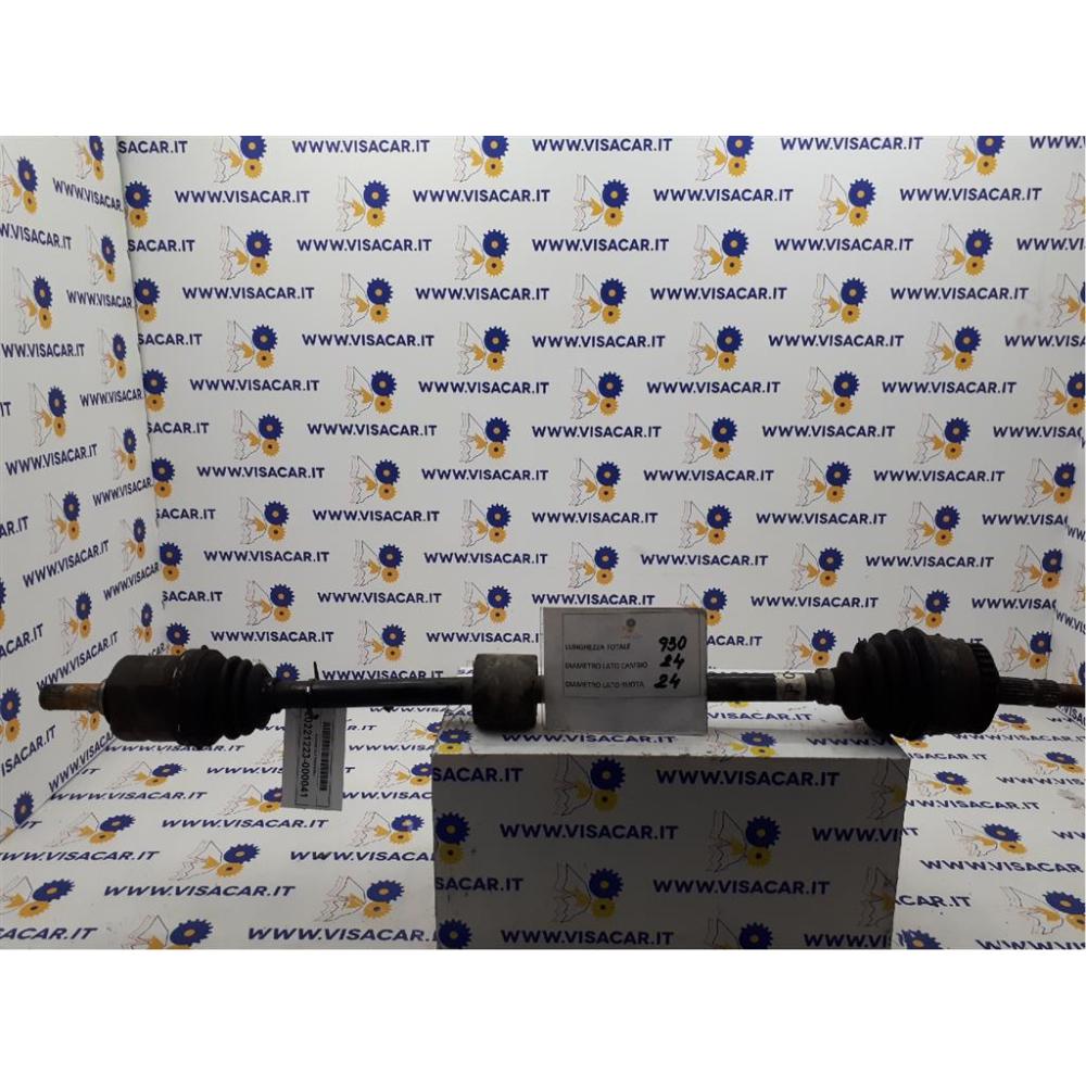 Semiasse Anteriore Destro Usato Dal 2001 Opel Combo «C» (Corsa) (2001)