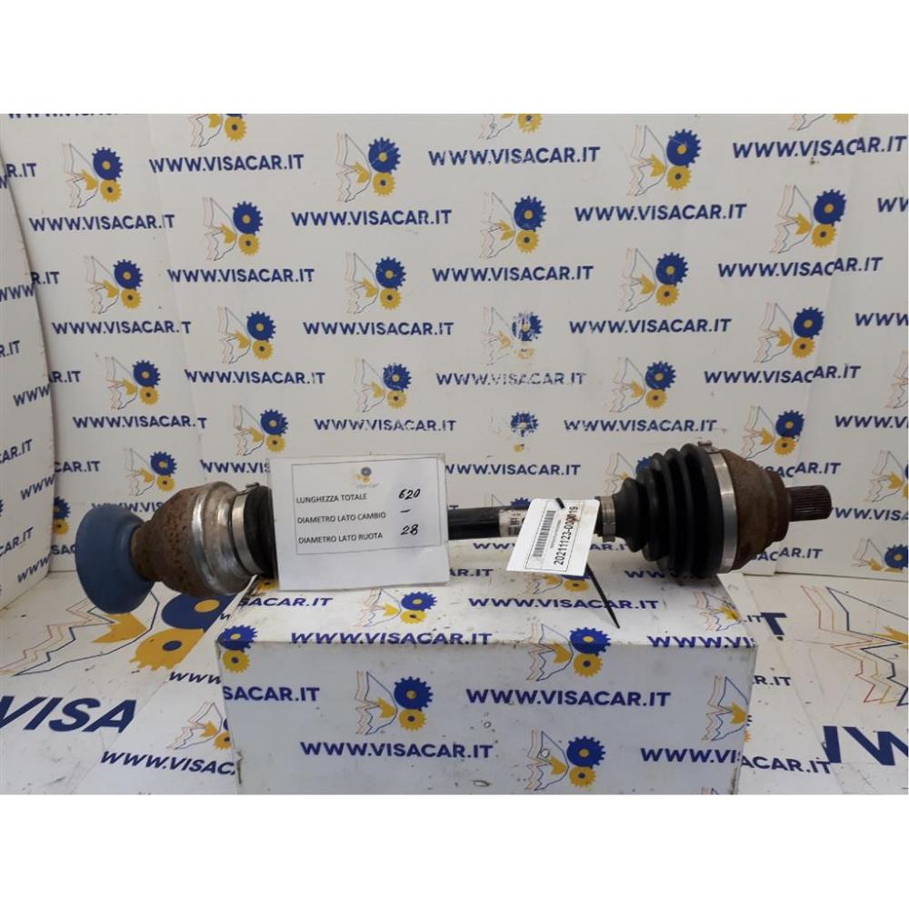 Semiasse Anteriore Destro Usato Dal 2007 Volkswagen Tiguan «I» (2008)