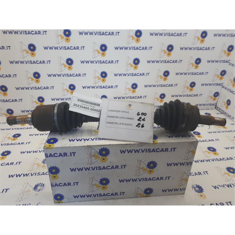 Semiasse Anteriore Sinistro Usato Dal 2003 Al 2010 Fiat Panda «Ii» (2004)