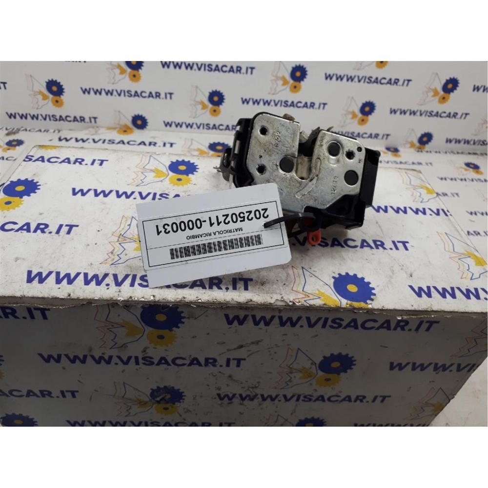 Serratura Porta Di Carico Posteriore Sinistro Usato Dal 2015 Fiat Doblò «Iii» Cargo (2015)