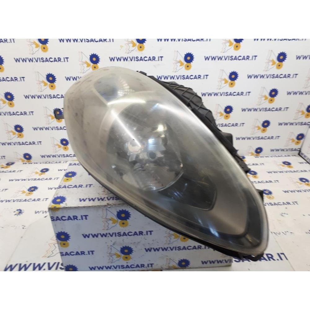 Proiettore Anteriore Sinistro Usato Dal 2010 Al 2011 Fiat Punto Evo (2010)