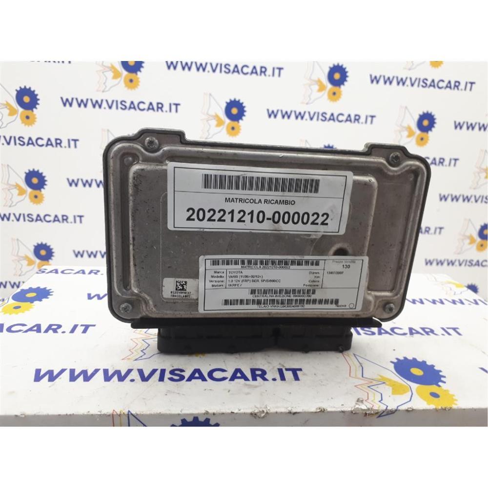 Centralina Iniezione Usato Dal 2005 Al 2012 Toyota Yaris (France ) «Ii» (2006)