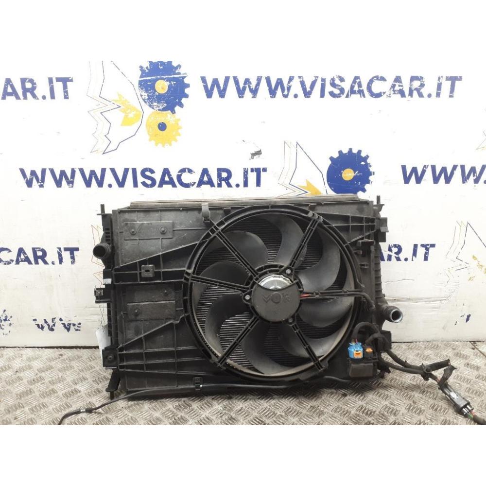 Gruppo Radiatori - Acqua Clima Elettroventola Usato Dal 2013 Al 2016 Citroen C4 Picasso «Ii» (2013)