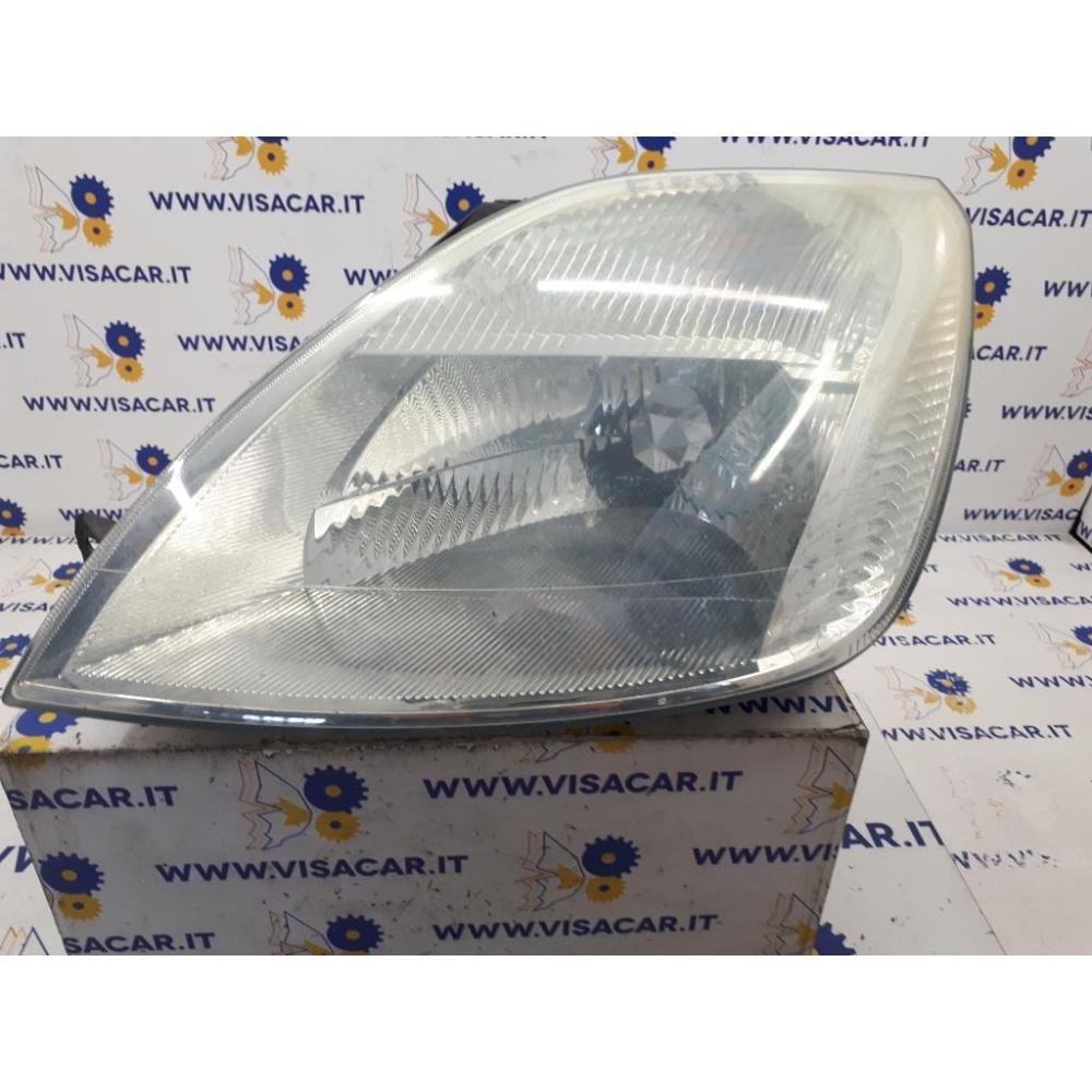 Proiettore Anteriore Sinistro Usato Dal 2003 Al 2008 Ford Fiesta «V» (2002)