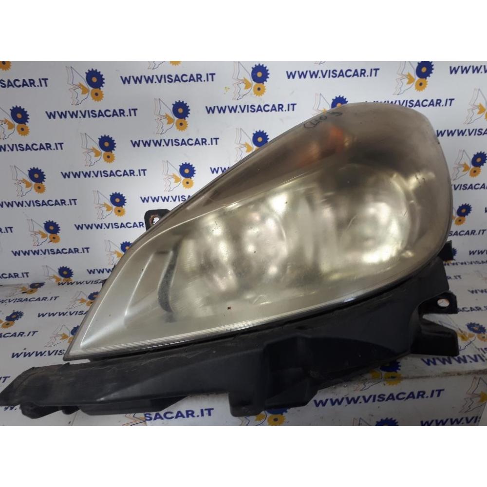 Proiettore Anteriore Sinistro Usato Dal 2007 Al 2014 Renault Clio «Iii» Sw (2006)
