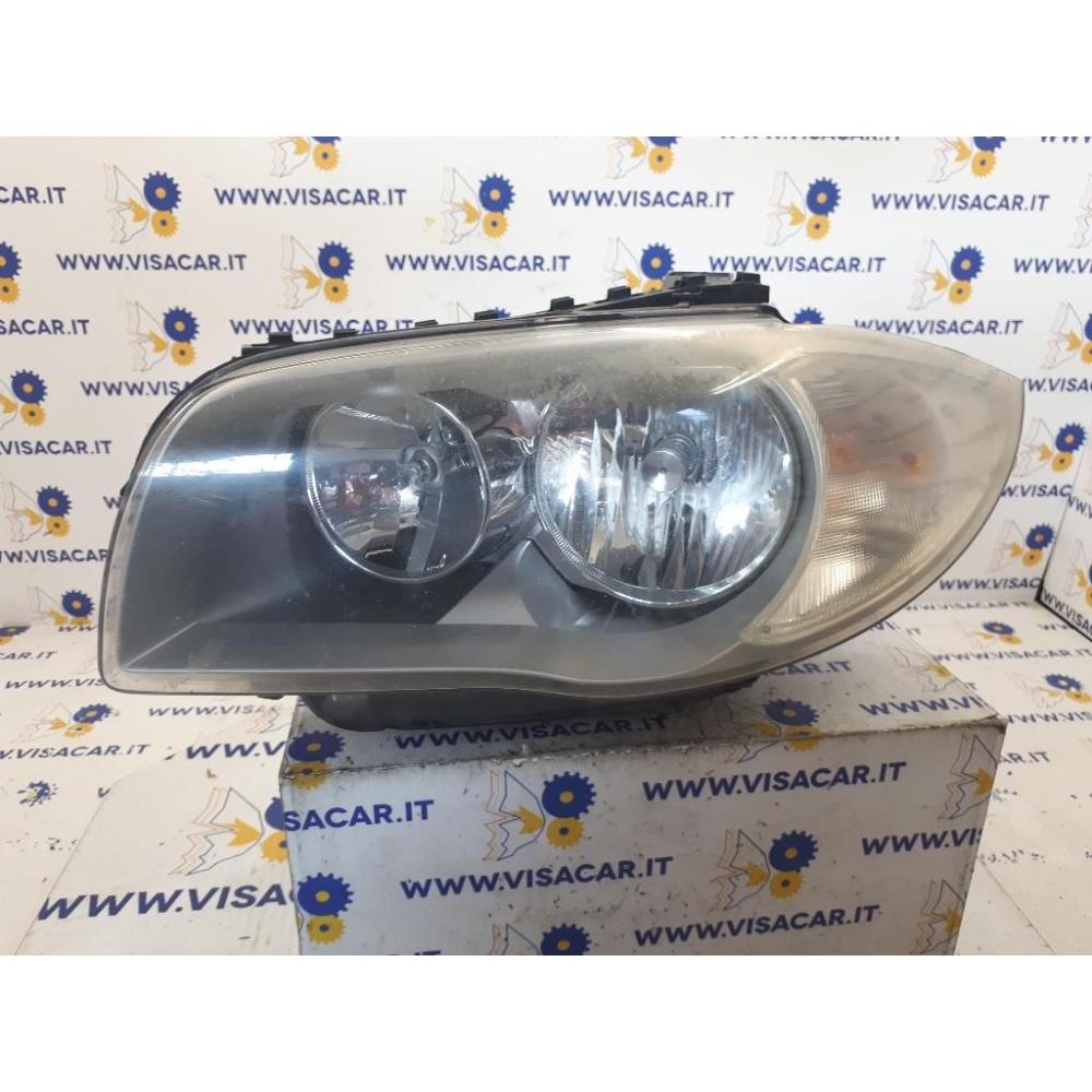 Proiettore Anteriore Sinistro Usato Dal 2007 Al 2012 Bmw Serie 1 «E81» Berlina (2005)