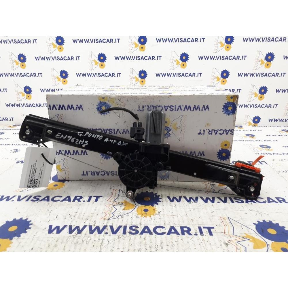 Alzacristallo Porta Posteriore Destro Usato Dal 2009 Al 2011 Fiat Punto Evo (2010)