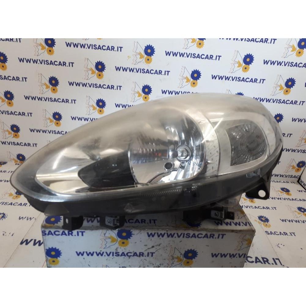 Proiettore Anteriore Sinistro Usato Dal 2010 Al 2011 Fiat Punto Evo (2010)