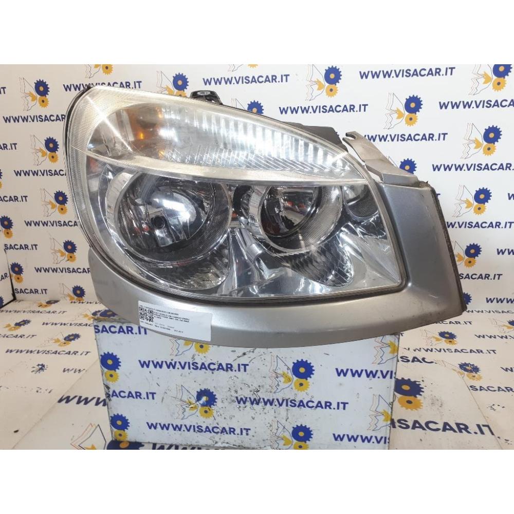 Proiettore Anteriore Destro Usato Dal 2005 Al 2009 Fiat Doblò «Ii» Cargo (2005)