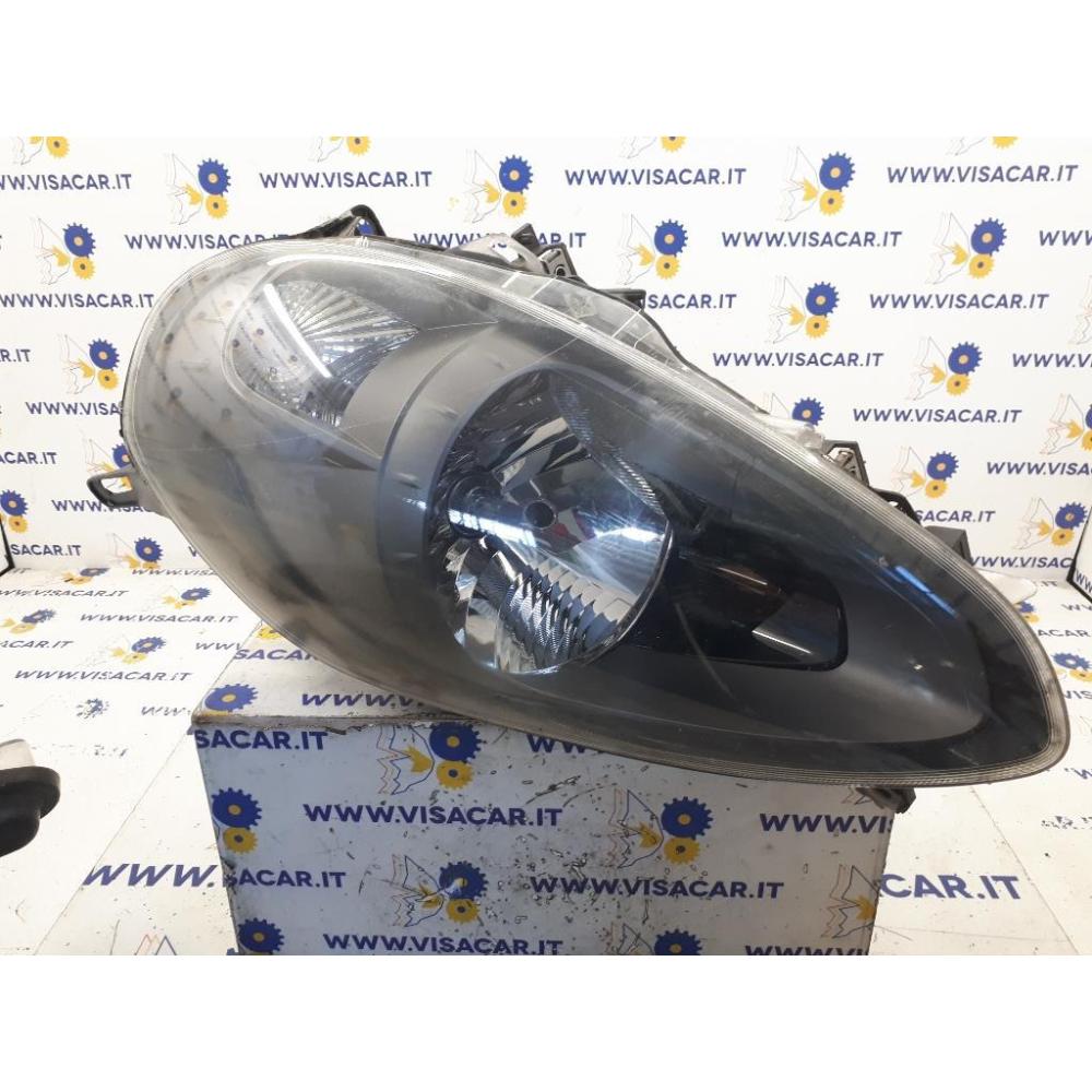 Proiettore Anteriore Sinistro Usato Dal 2009 Al 2011 Fiat Punto Evo (2010)