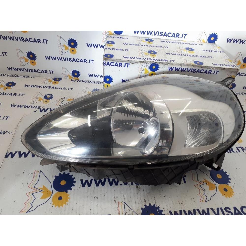 Proiettore Anteriore Sinistro Usato Dal 2009 Al 2011 Fiat Punto Evo (2010)