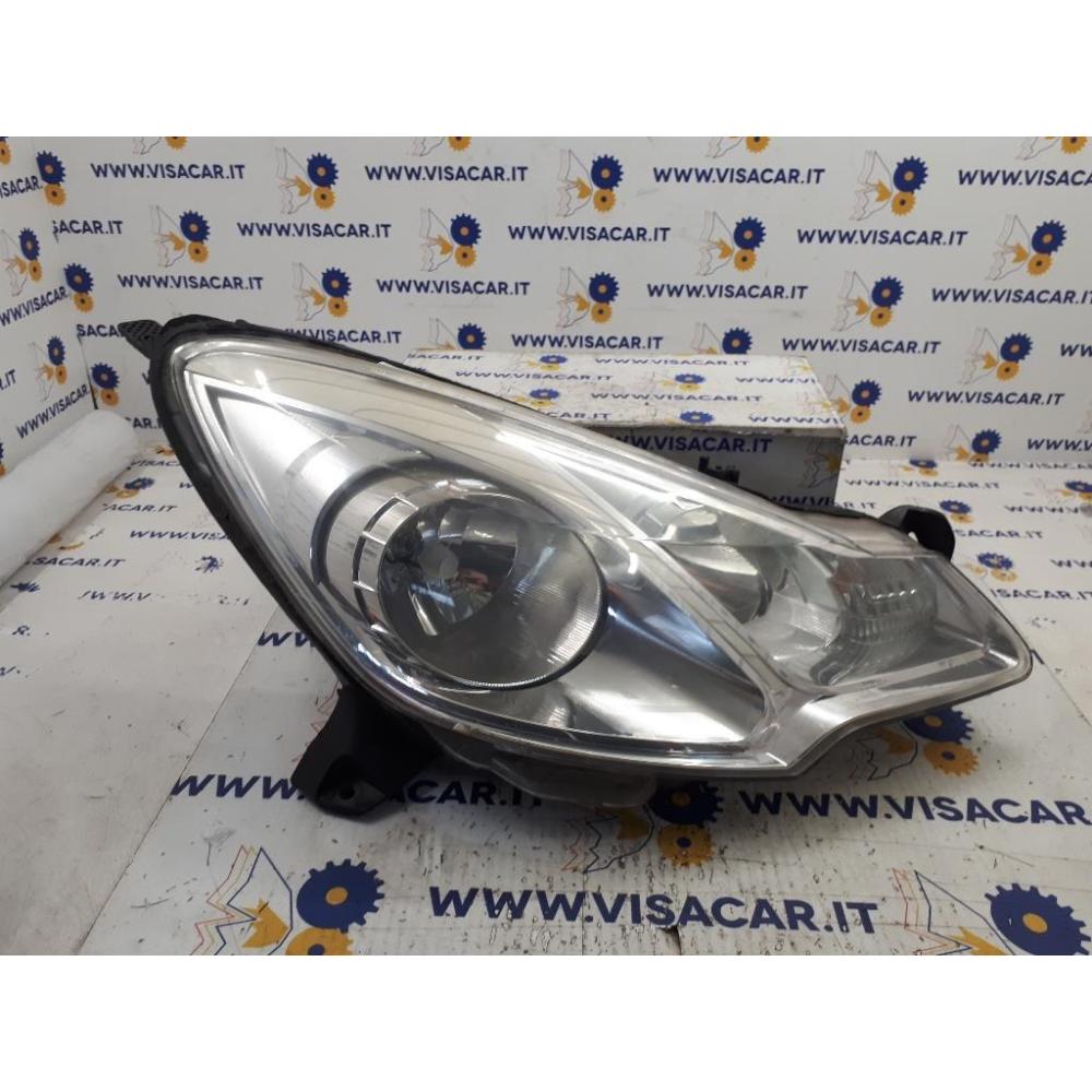 Proiettore Anteriore Destro Usato Dal 2010 Al 2013 Citroen C3 «Ii» (2010)