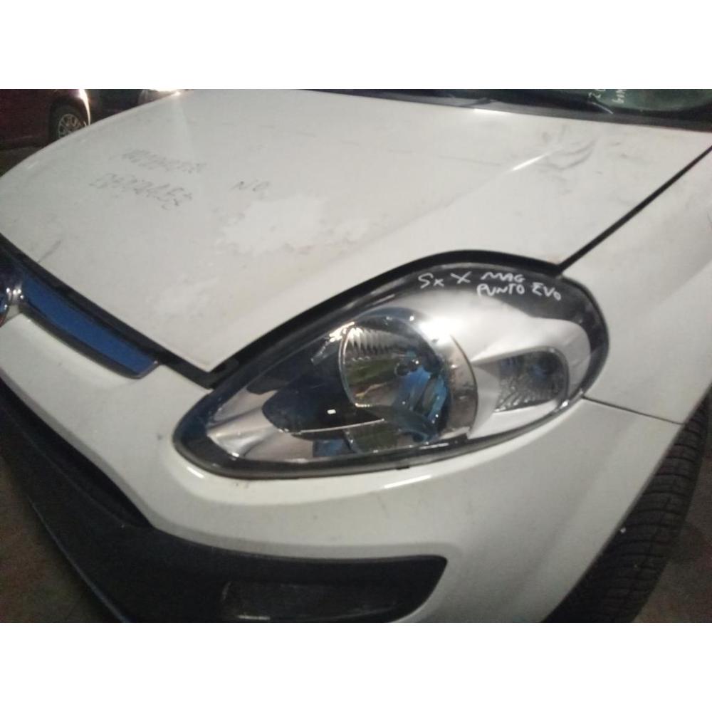 Proiettore Anteriore Sinistro Usato Dal 2009 Al 2011 Fiat Punto Evo (2010)