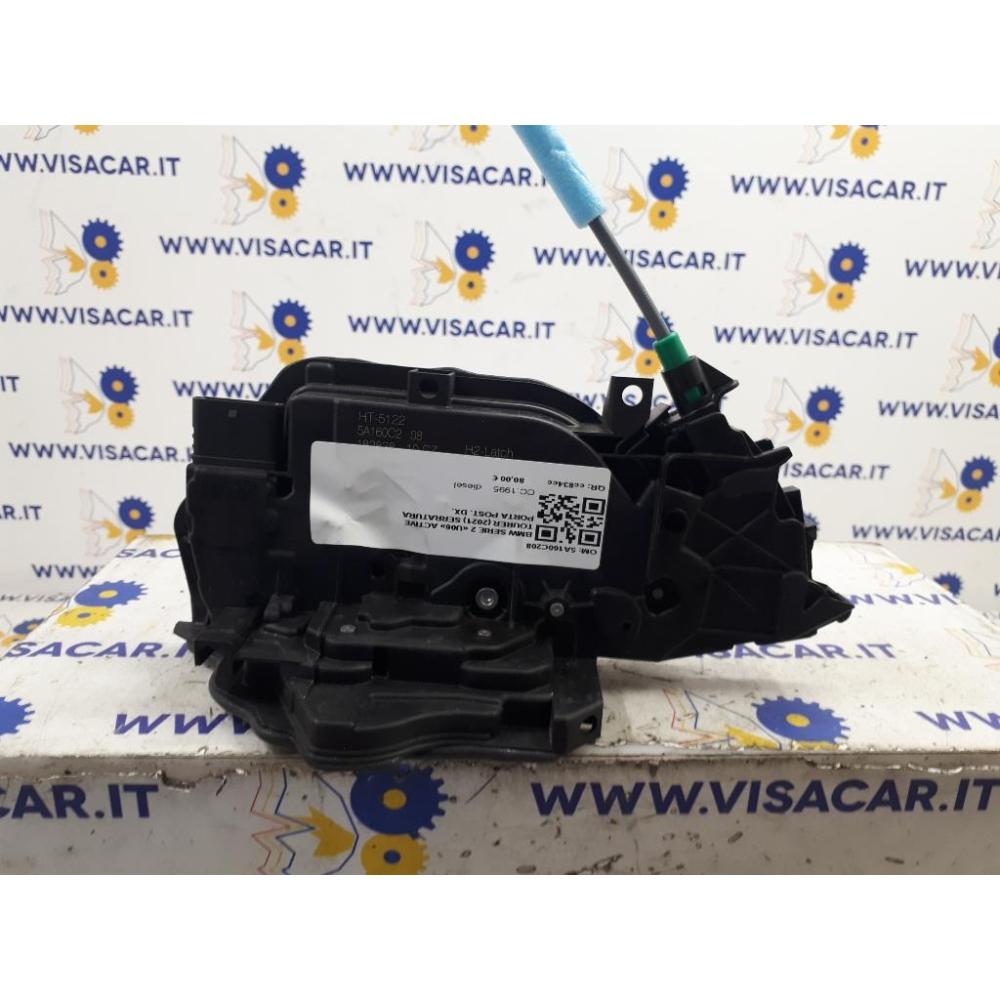 Serratura Porta Posteriore Destro Usato Bmw Serie 2 «U06» Active Tourer (2021)
