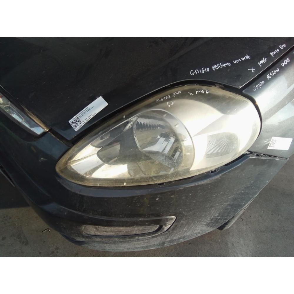 Proiettore Anteriore Sinistro Usato Dal 2009 Al 2011 Fiat Punto Evo (2010)