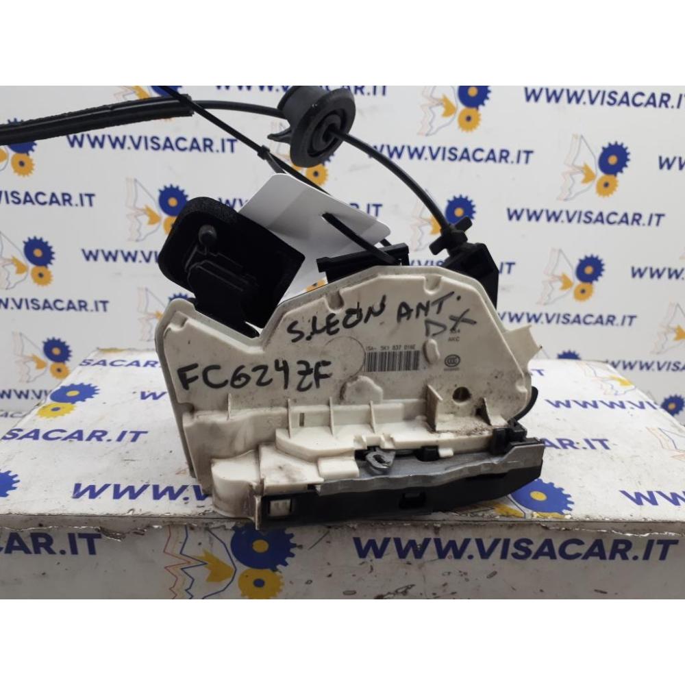 Serratura Porta Anteriore Destro Usato Dal 2013 Al 2016 Seat Leon St «5F8» (2013)