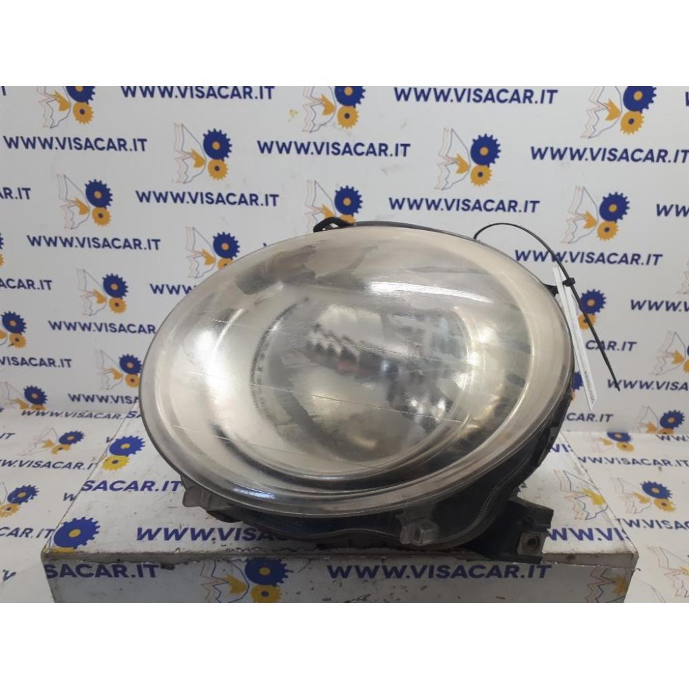 Proiettore Anteriore Sinistro Usato Dal 2007 Al 2012 Fiat 500 «Ii» (2008)