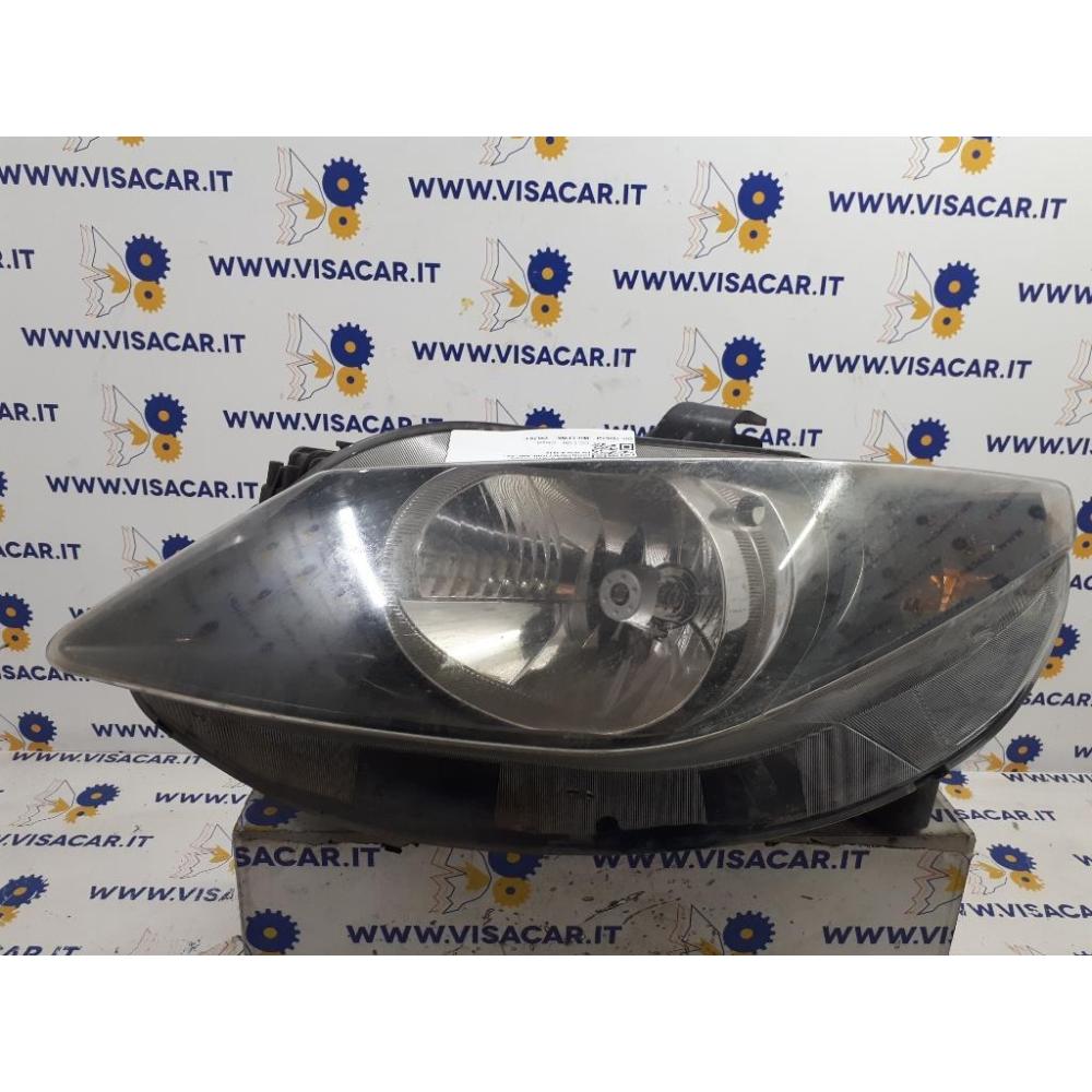 Proiettore Anteriore Sinistro Usato Dal 2010 Al 2012 Seat Ibiza V «6J1» Coupe (2008)