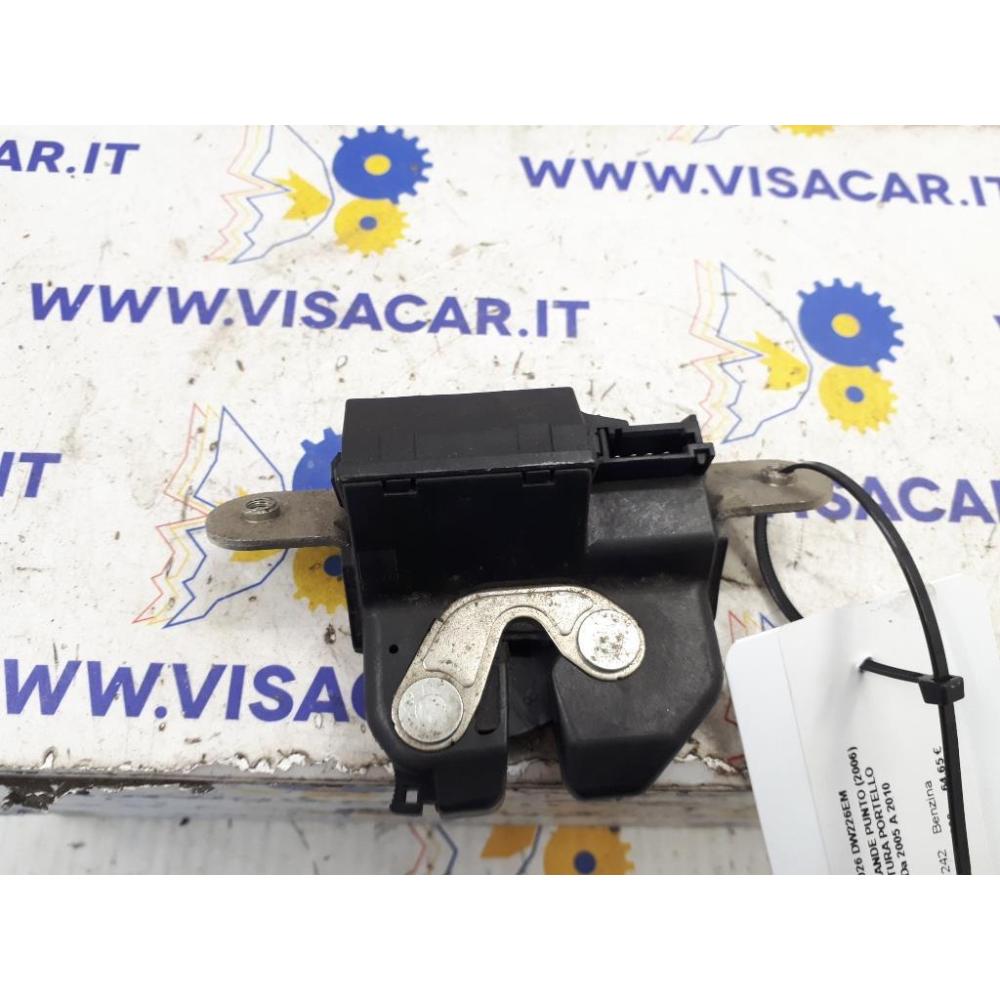 Serratura Portello Posteriore Usato Dal 2005 Al 2010 Fiat Grande Punto (2006)