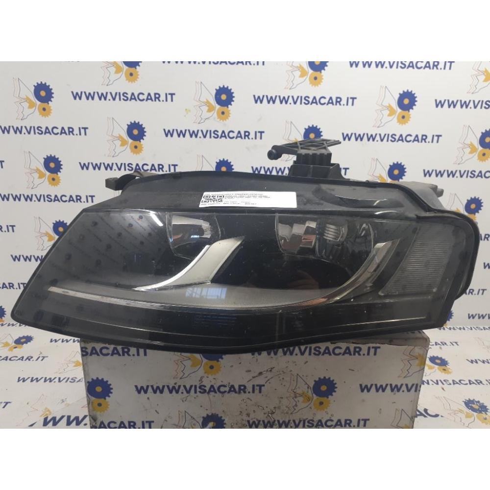 Proiettore Anteriore Sinistro Usato Dal 2008 Al 2012 Audi A4 «8K5» Avant (2008)