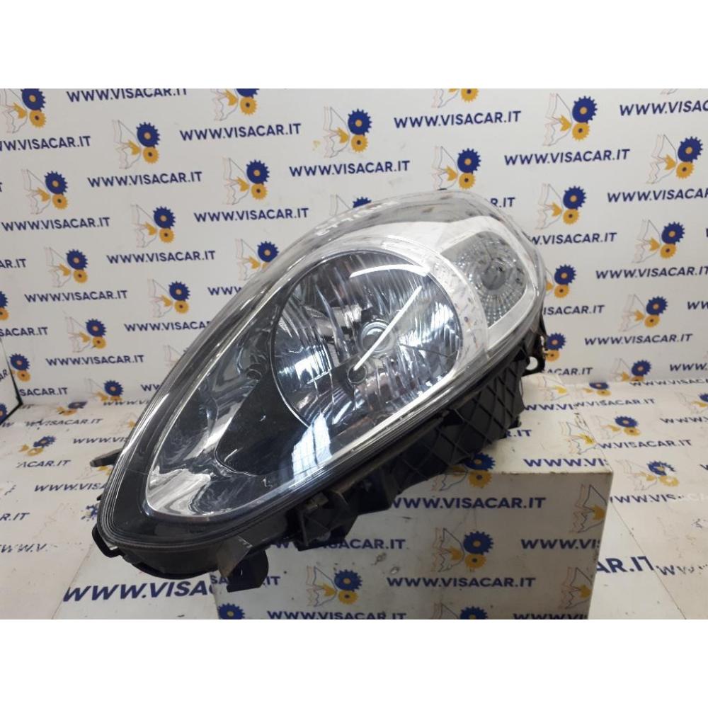 Proiettore Anteriore Sinistro Usato Dal 2009 Al 2011 Fiat Punto Evo (2010)