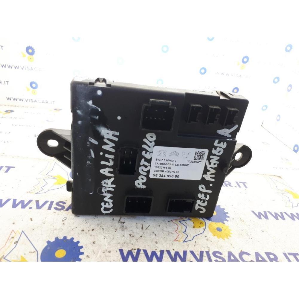 Centralina Apertura Elettrica Portello Posteriore Usato Dal 2022 Jeep Avenger (2022)