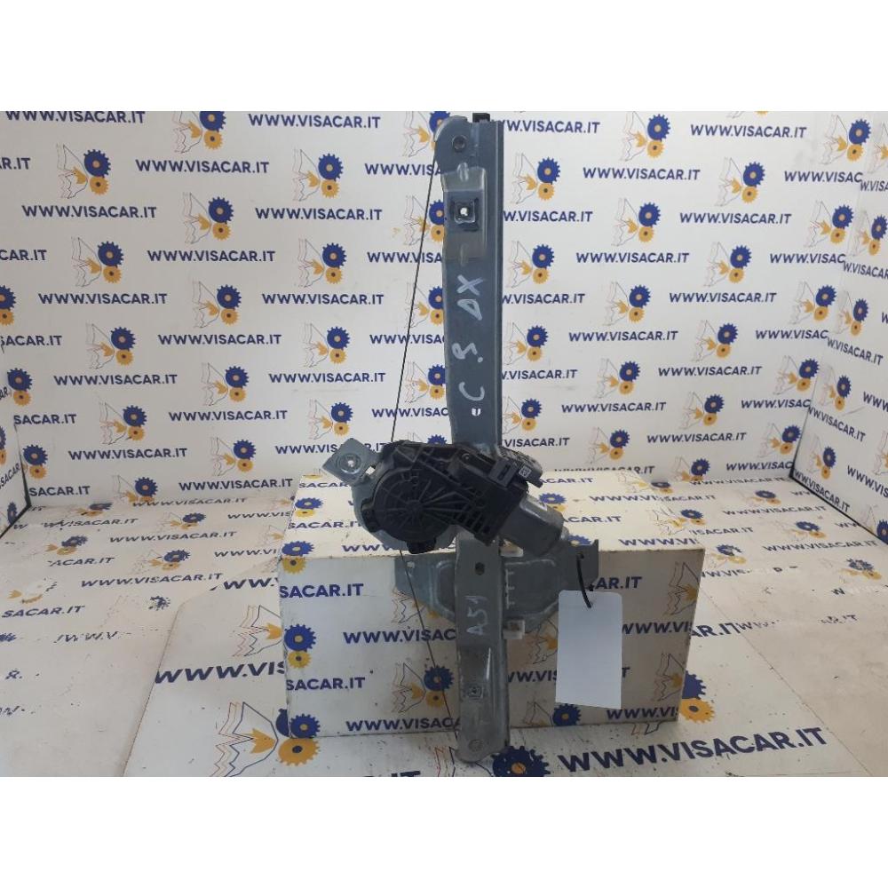 Alzacristallo Porta Anteriore Destro Usato Dal 2013 Al 2016 Citroen C3 «Ii» (2013)