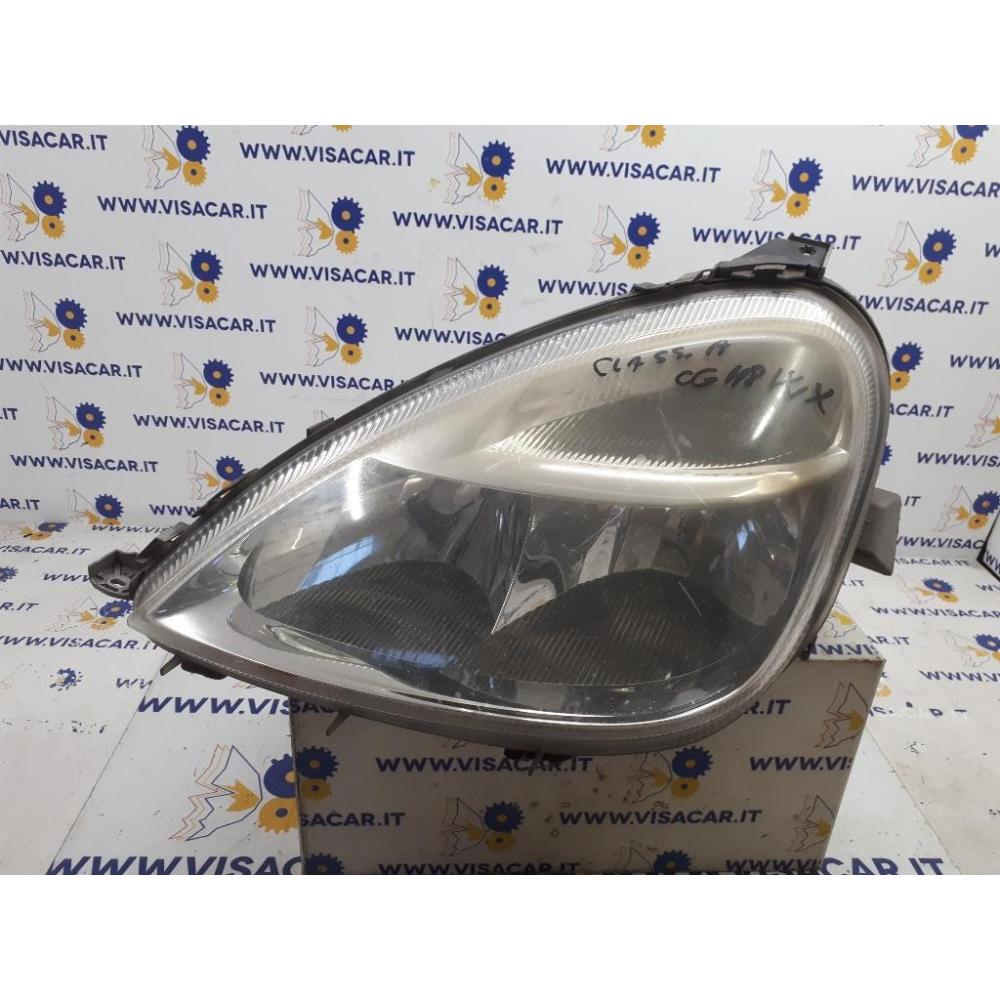 Proiettore Anteriore Sinistro Usato Dal 2001 Al 2004 Mercedes Classe A «W168» (1998)