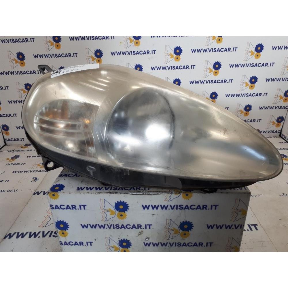 Proiettore Anteriore Sinistro Usato Dal 2005 Al 2010 Fiat Grande Punto (2006)
