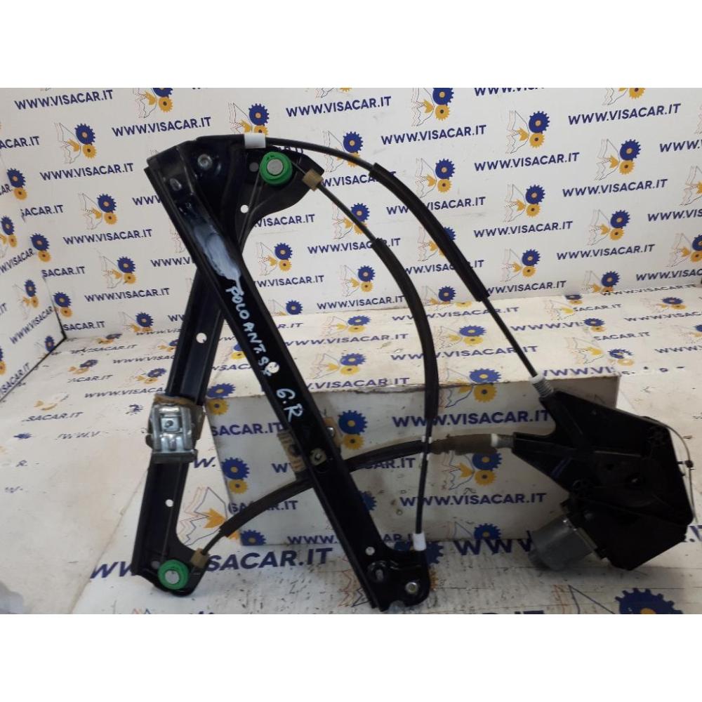 Alzacristallo Porta Anteriore Sinistro Usato Dal 2009 Al 2014 Volkswagen Polo «Vi» (2009)