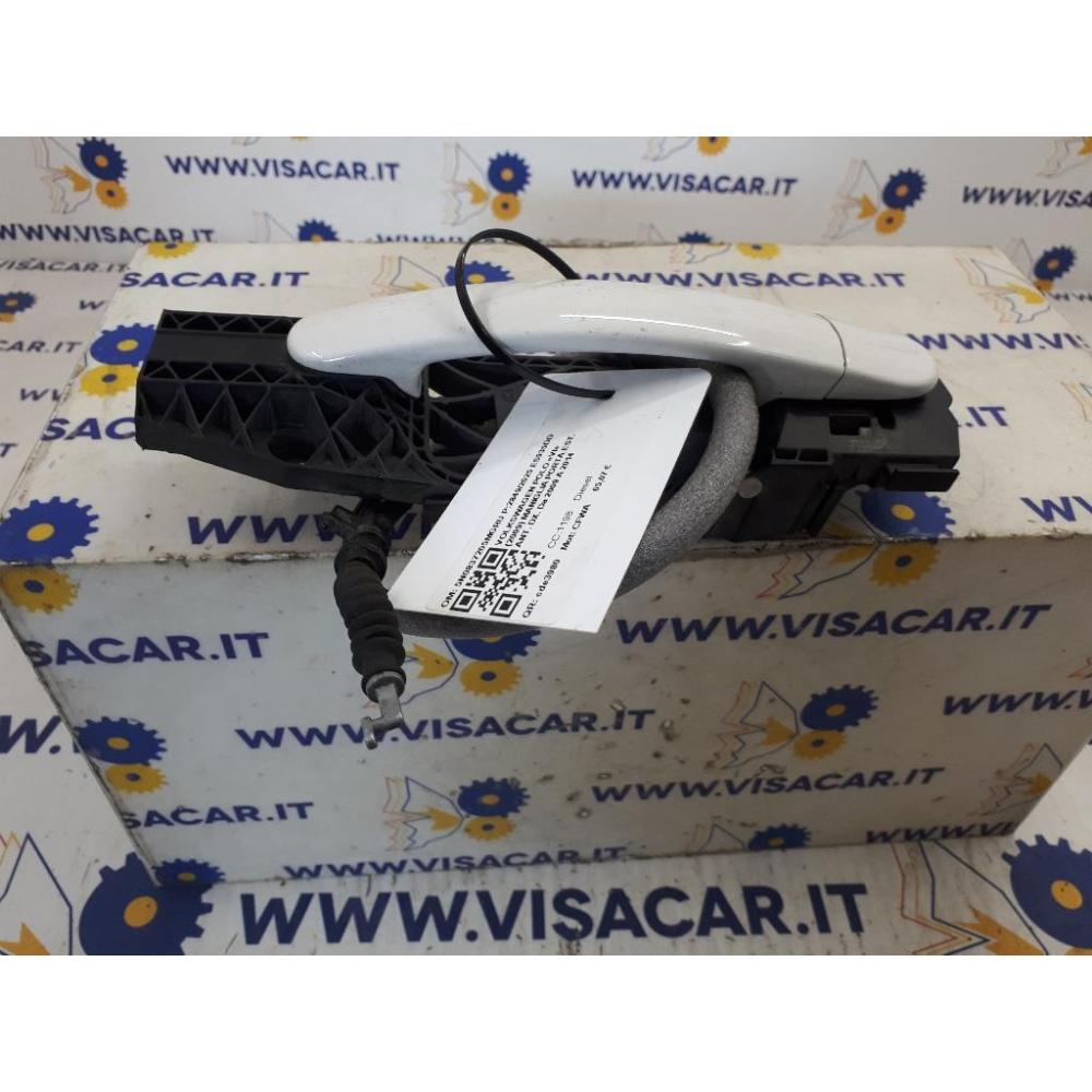 Maniglia Porta Esterno Anteriore Destro Usato Dal 2009 Al 2014 Volkswagen Polo «Vi» (2009)