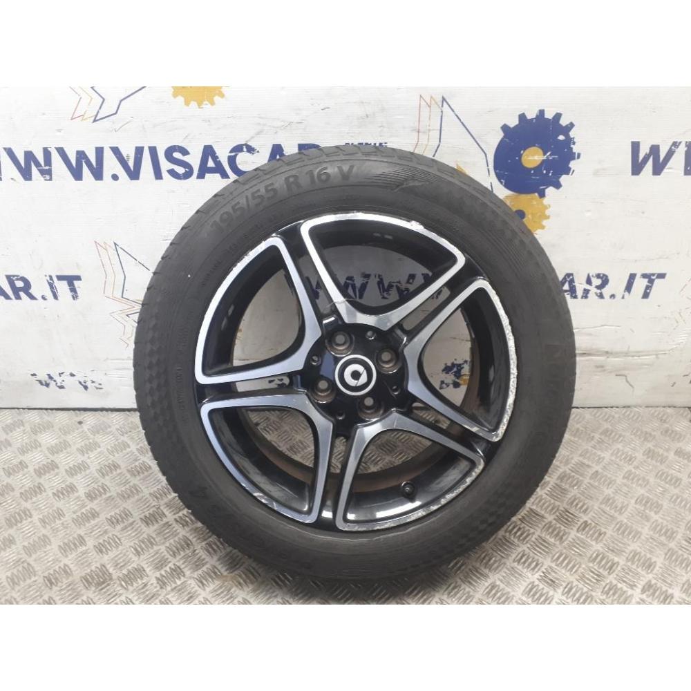 Cerchio In Lega R16 Usato Dal 2016 Al 2019 Smart Fortwo Coupé «453» (2015)