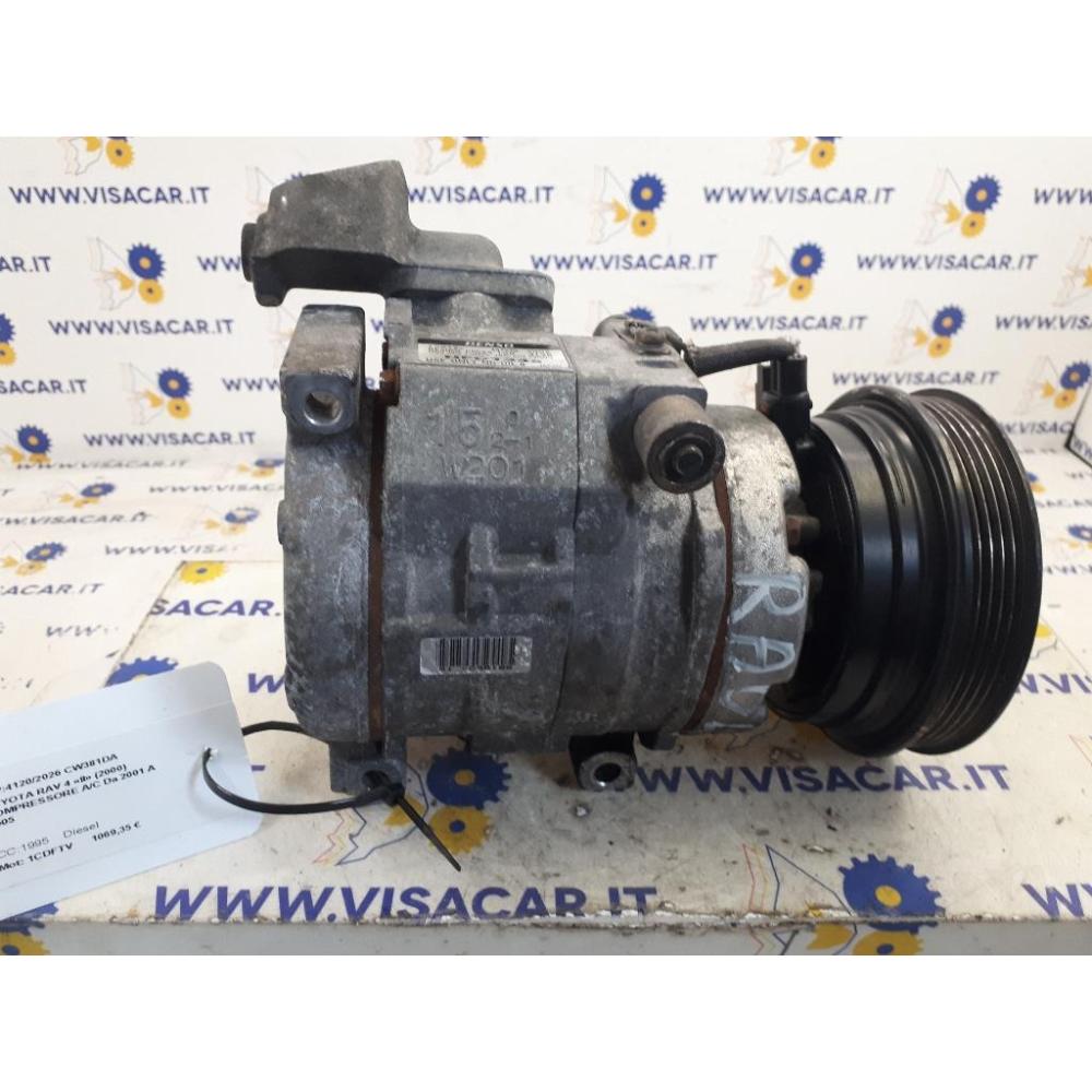 Compressore A/C Usato Dal 2001 Al 2005 Toyota Rav 4 «Ii» (2000)