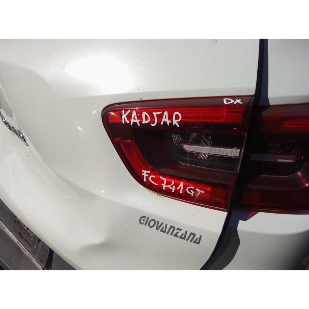 Fanale Interno Posteriore Destro Usato Dal 2015 Al 2018 Renault Kadjar (2015)