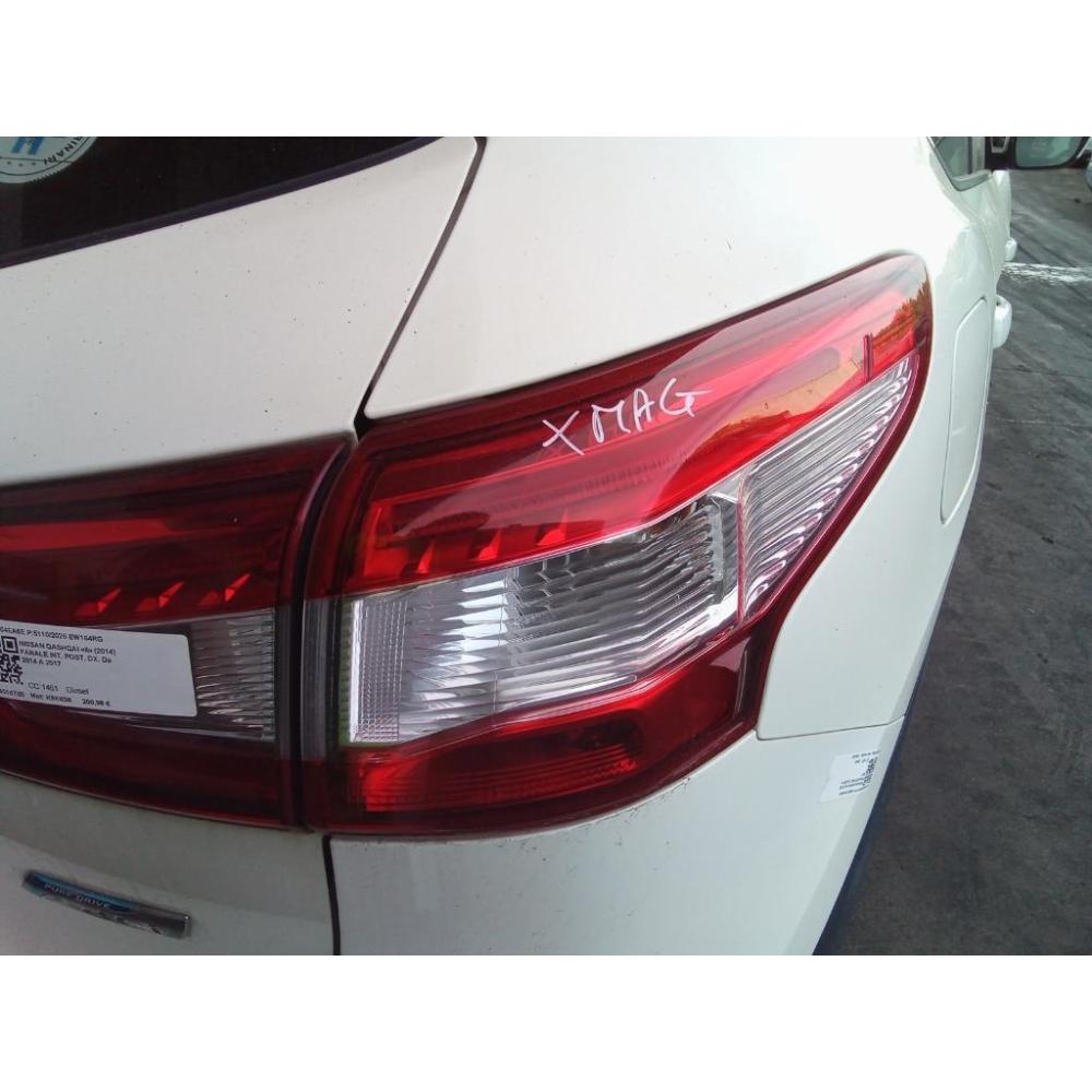 Fanale Esterno Posteriore Destro Usato Dal 2014 Al 2017 Nissan Qashqai «Ii» (2014)