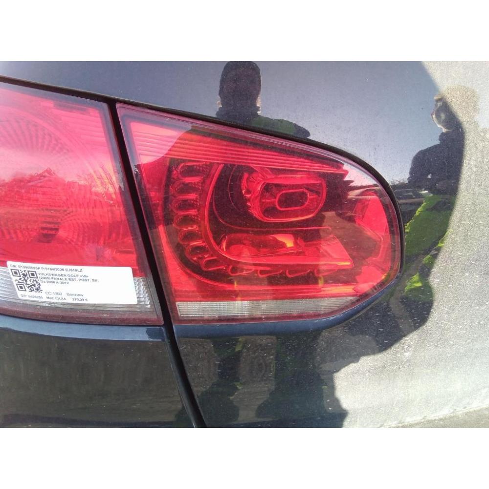 Fanale Interno Posteriore Sinistro Usato Dal 2008 Al 2012 Volkswagen Golf «Vi» (2009)