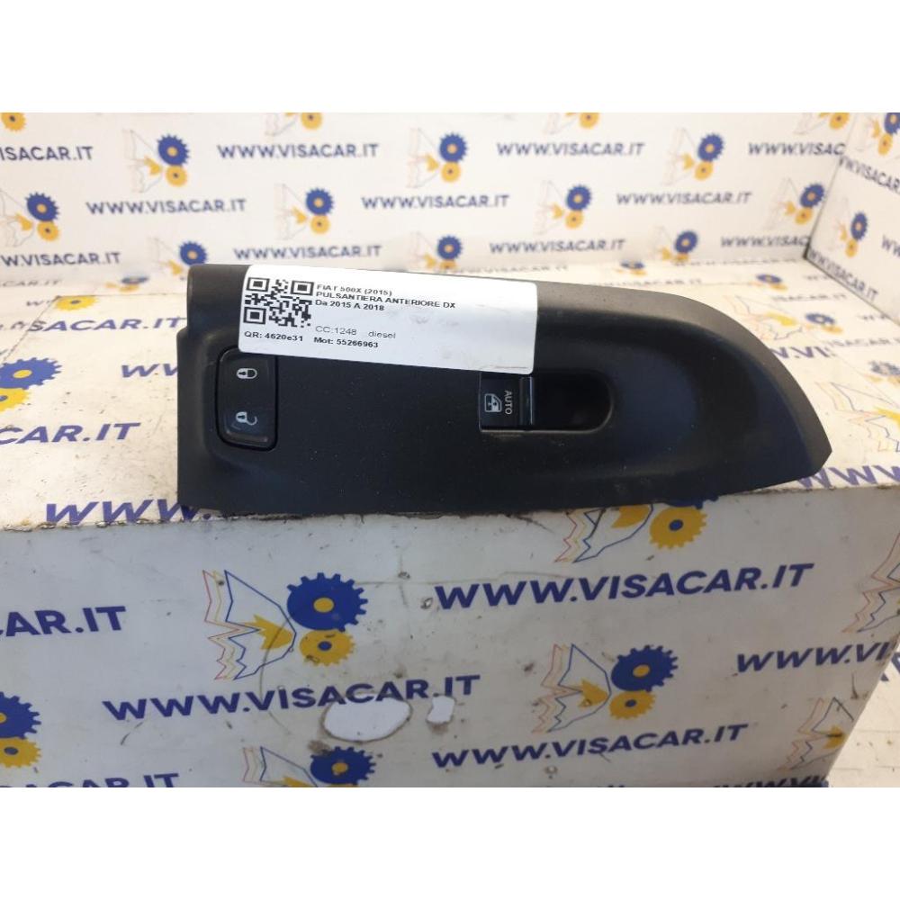 Pulsantiera Anteriore Dx Usato Dal 2015 Al 2018 Fiat 500X (2015)